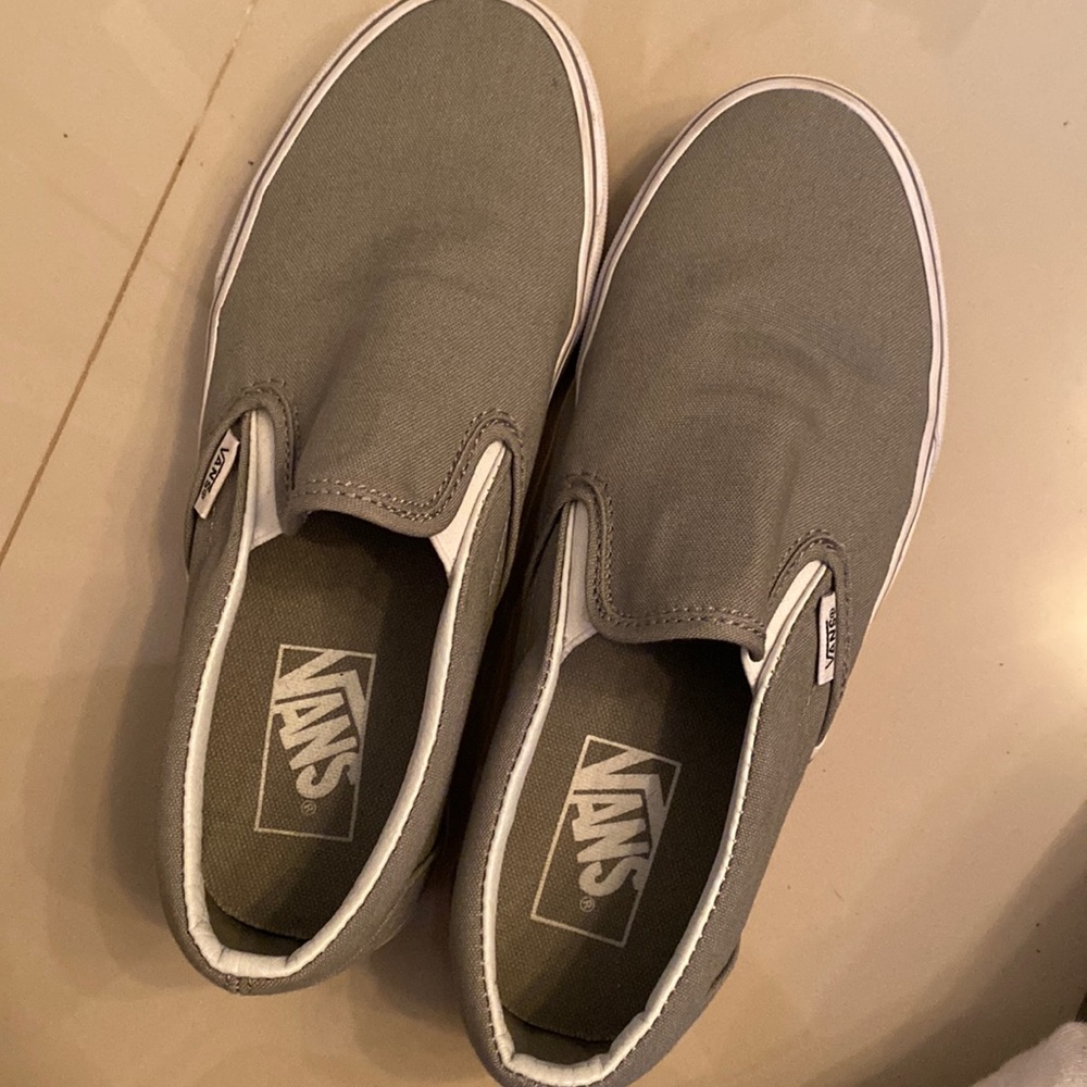 Vans slip on sneakers